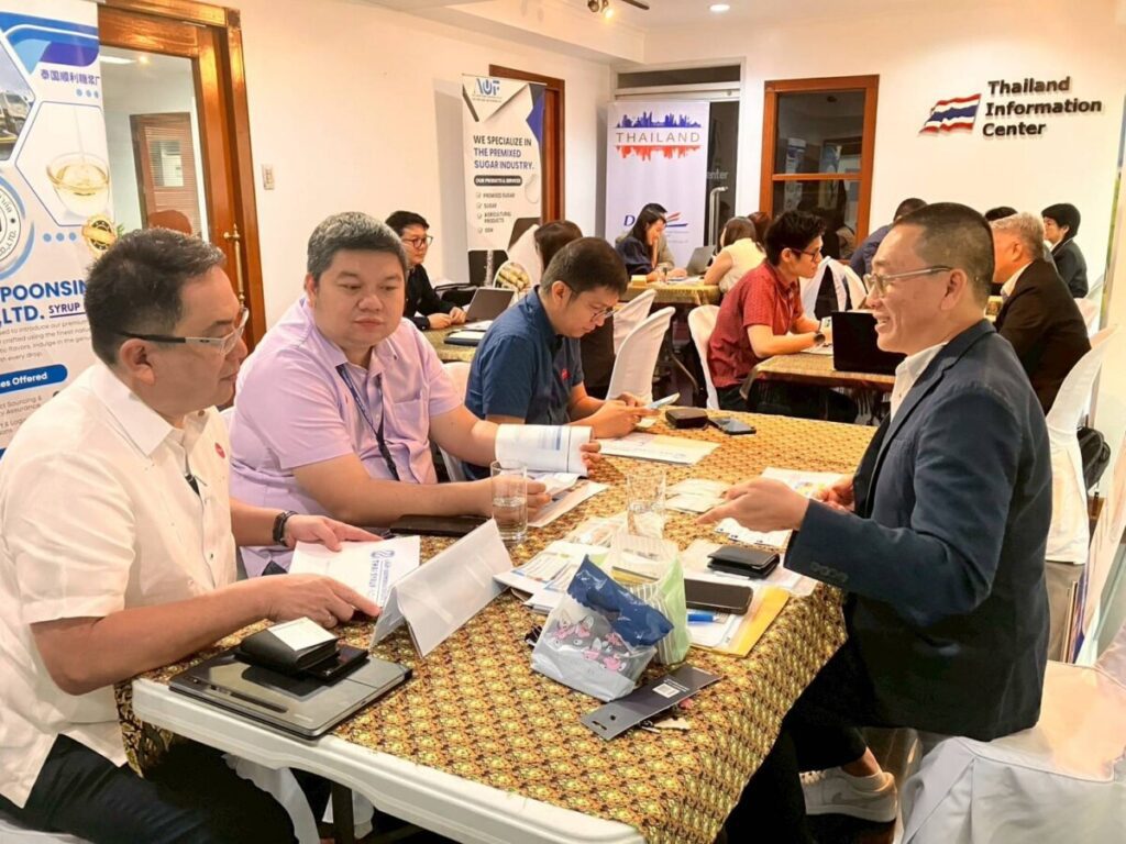 พาณิชย์เดินหน้าเปิดตลาดน้ำตาลไทยในฟิลิปปินส์ กิจกรรมจับคู่ธุรกิจดันยอดส่งออกทะลุ 1,100 ล้านบาท