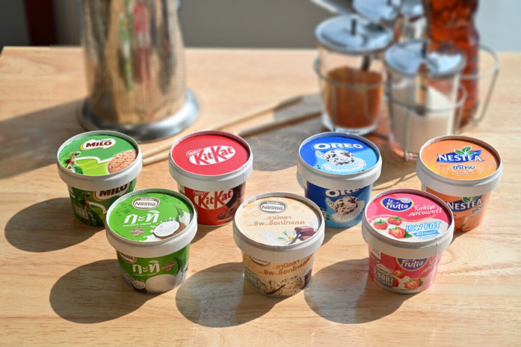 เนสท์เล่ ไอศกรีม เปิดตัวไอศกรีมถ้วยใหม่ในช่องทางร้านอาหาร