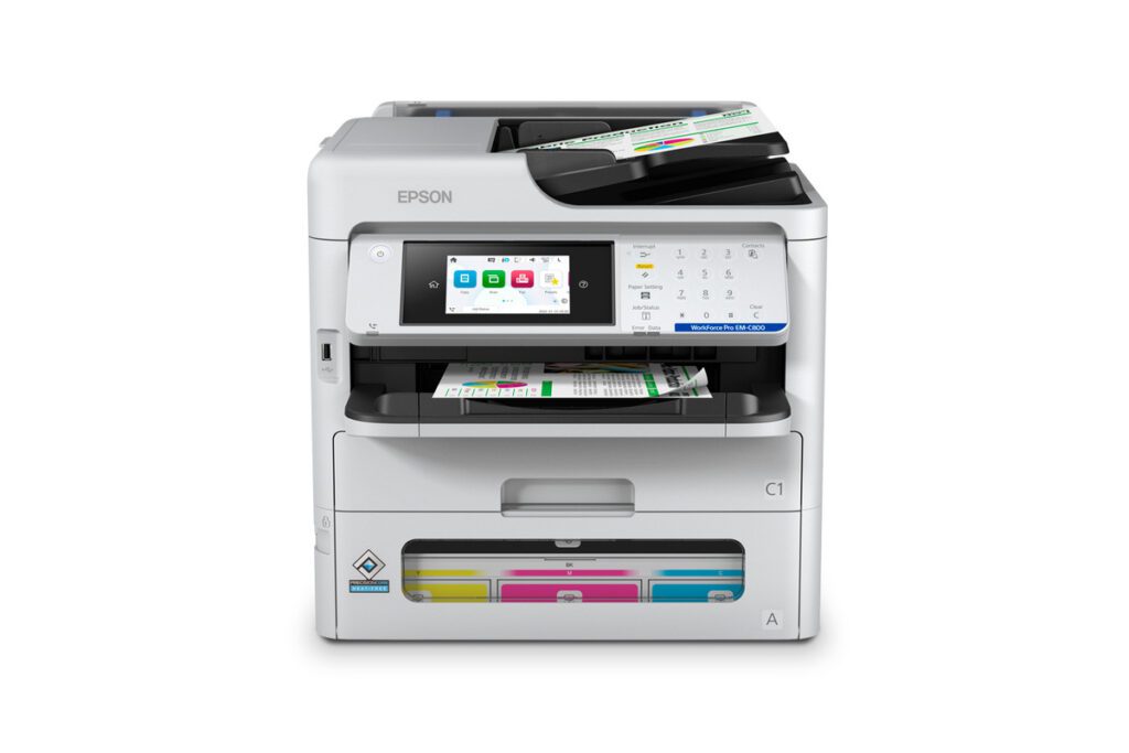 เอปสัน WorkForce Pro EM-C800: พิมพ์งานเร็ว แรง ประหยัดไฟ ตอบโจทย์สำนักงานยุคใหม่ใส่ใจสิ่งแวดล้อม