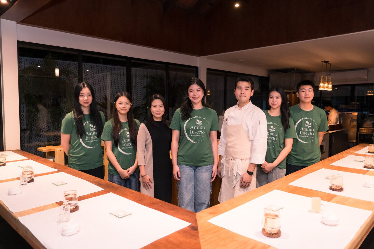 Amino Insecto: พลิกโฉมแมลงกินได้ สู่มื้อหรูบนจานอาหาร พร้อมภารกิจขับเคลื่อนโลกอย่างยั่งยืน