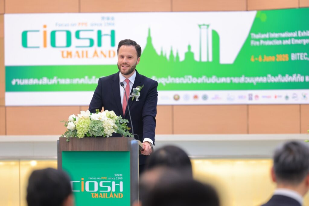 CIOSH Thailand 2025 เปิดฉากอย่างยิ่งใหญ่ที่กรุงเทพฯ ตอกย้ำบทบาทประเทศไทยสู่การเป็นศูนย์กลางความปลอดภัยแรงงานระดับสากล