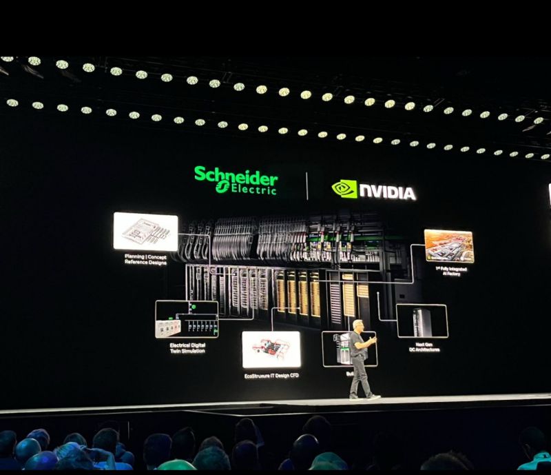 ชไนเดอร์ อิเล็คทริค และ NVIDIA ผนึกกำลังครั้งประวัติศาสตร์