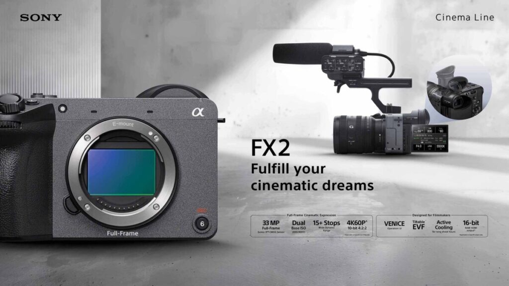 เปิดตัว Sony FX2 กล้อง Cinema Line รุ่นล่าสุด
