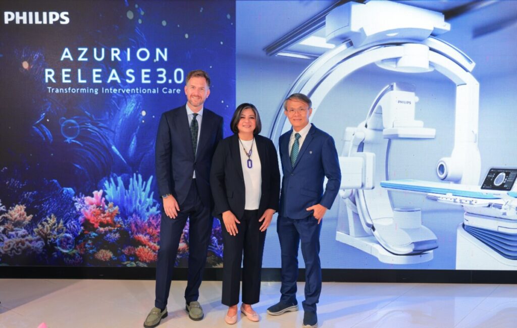 ฟิลิปส์เปิดตัวเครื่องตรวจสวนหลอดเลือดสมองรุ่นใหม่ "Philips Azurion Release 3.0" นวัตกรรมเพื่อการรักษาผู้ป่วยโรคหลอดเลือดสมองอย่างรวดเร็วและแม่นยำ