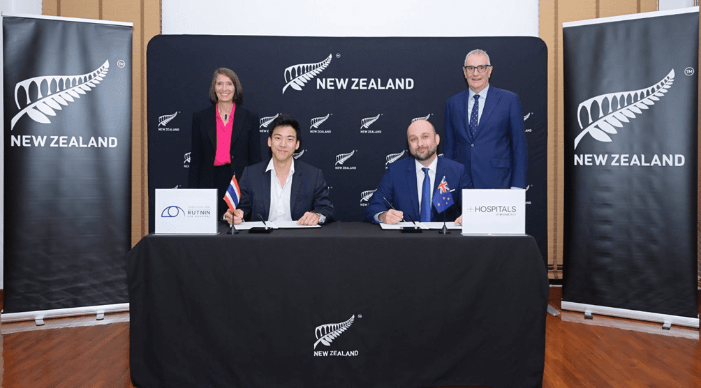 นิวซีแลนด์ยกระดับสาธารณสุขไทย! McCrae Tech จับมือโรงพยาบาลจักษุรัตนิน พัฒนาระบบดิจิทัลเพื่อการแพทย์