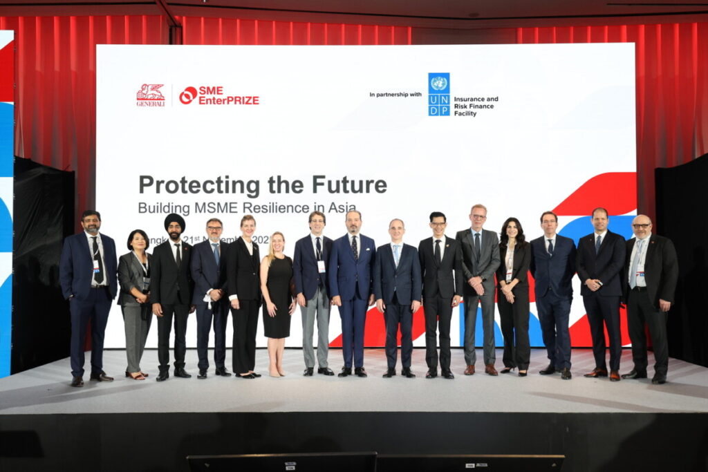เจนเนอราลี่และ UNDP จัดประชุมระดับภูมิภาคในไทย ตอกย้ำภารกิจเสริมแกร่ง MSMEs ทั่วเอเชีย รับมือความเสี่ยงมุ่งสู่ธุรกิจยั่งยืน