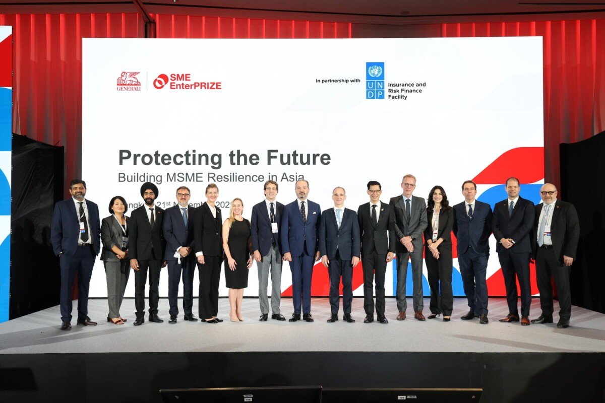 เจนเนอราลี่และ UNDP จัดประชุมระดับภูมิภาคในไทย ตอกย้ำภารกิจเสริมแกร่ง MSMEs ทั่วเอเชีย รับมือความเสี่ยงมุ่งสู่ธุรกิจยั่งยืน