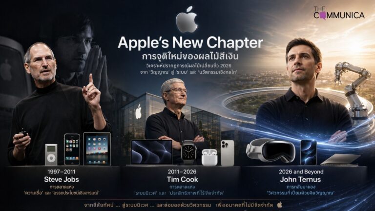 ทิศทางใหม่ Apple ในมือ John Ternus