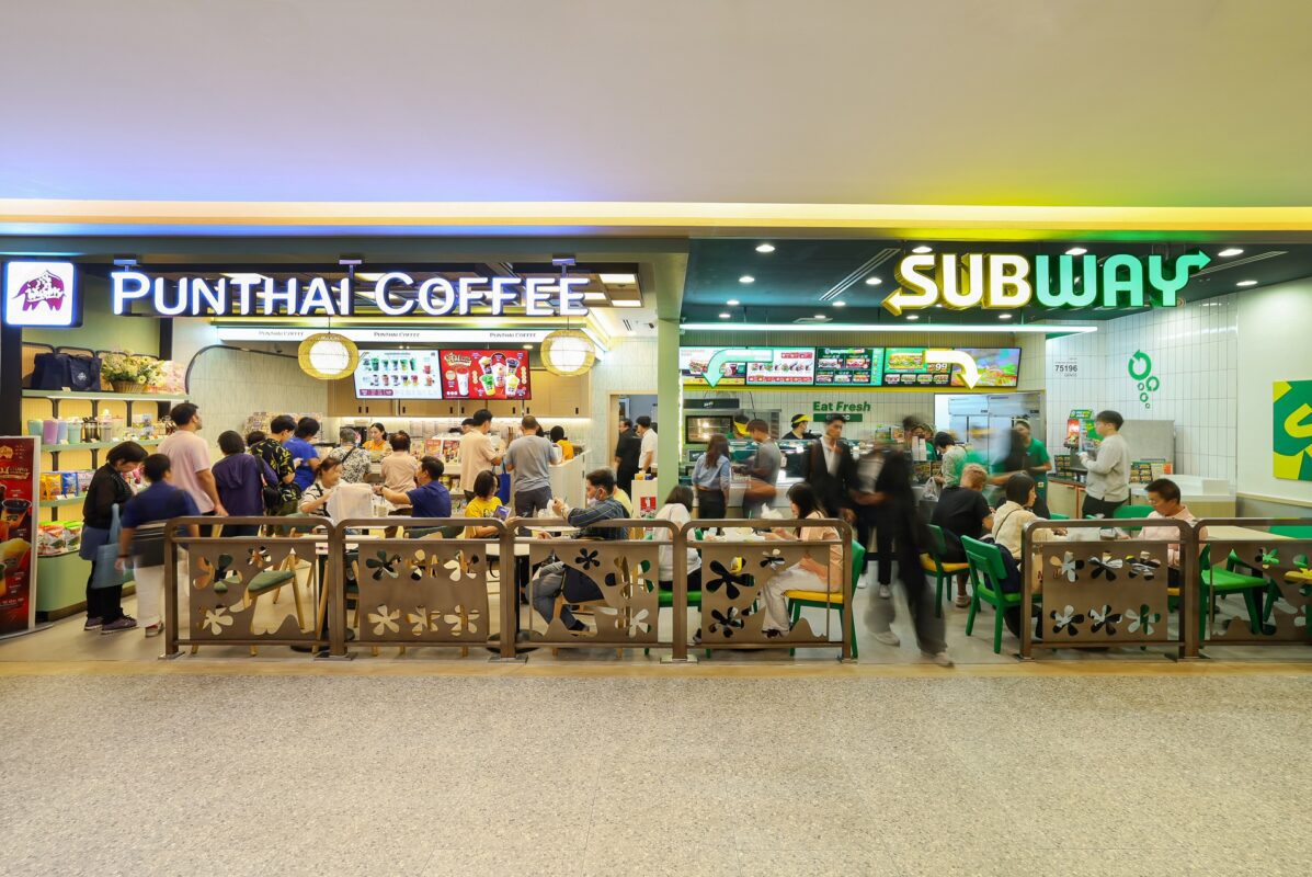 กาแฟพันธุ์ไทย จับมือกับ subway