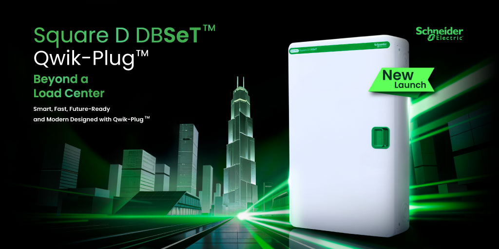 ชไนเดอร์ฯ ส่ง “Square D DBSeT” ตู้ไฟยุคใหม่ ติดตั้งเร็วขึ้น 30% รองรับเทรนด์ EV-Solar